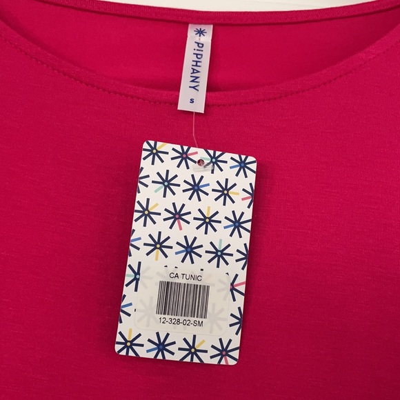 Small California Tunic- Hot Pink NWT - Picture 2 of 4